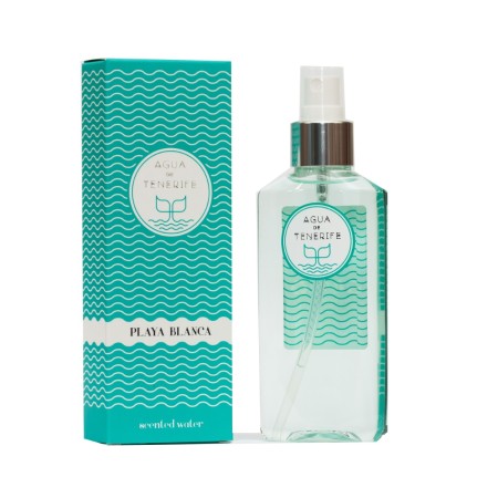 Shop Agua de Tenerife  LAS FRAGANCIAS DE LA ISLA: Playa Blanca Scented Water 100 ml.
An exclusive, sweet and passionate fragrance, inspired by the uncontaminated coasts of Tenerife